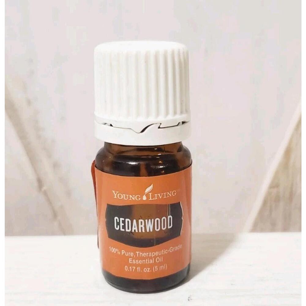 Young Living Cedarwood Pure Therapeutic Grade Essential Oil 5ml - New/Sealed